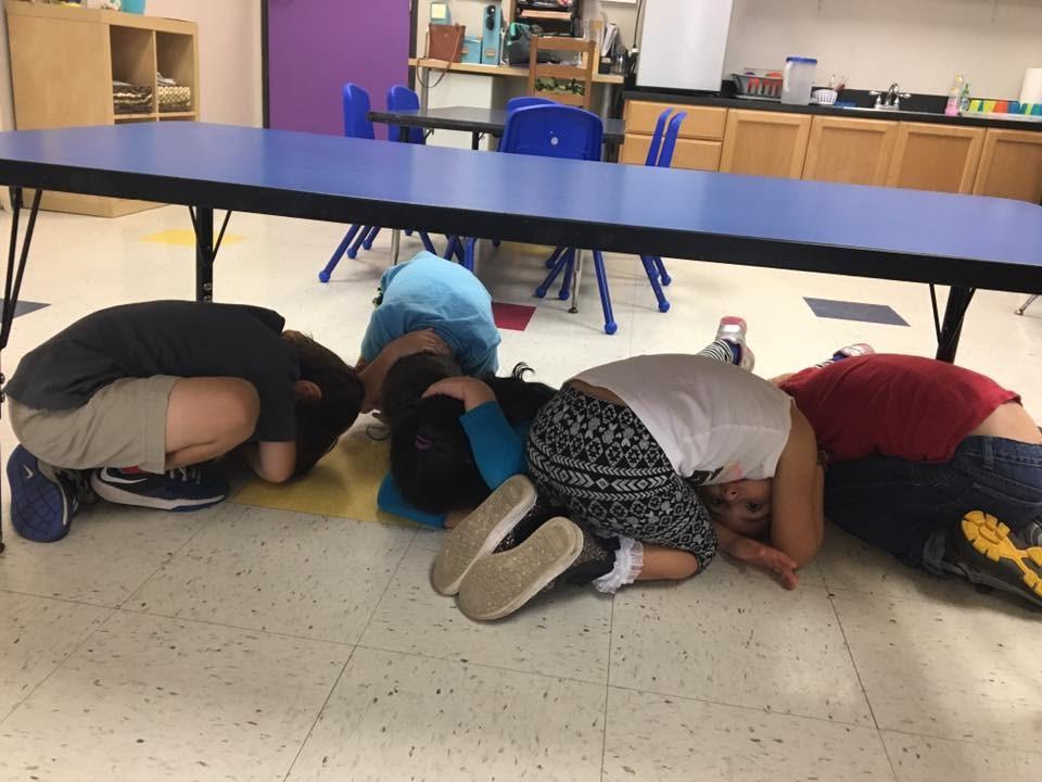 But since we are out of school on this date, we did our ShakeOut earlier this week.