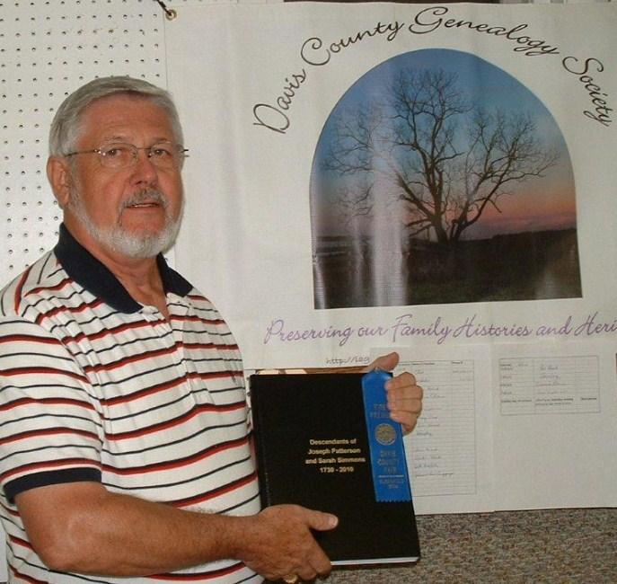 He contributed as an exhibitor while here during the 2011 County Fair, and left us with a published copy of his book titled Descendants