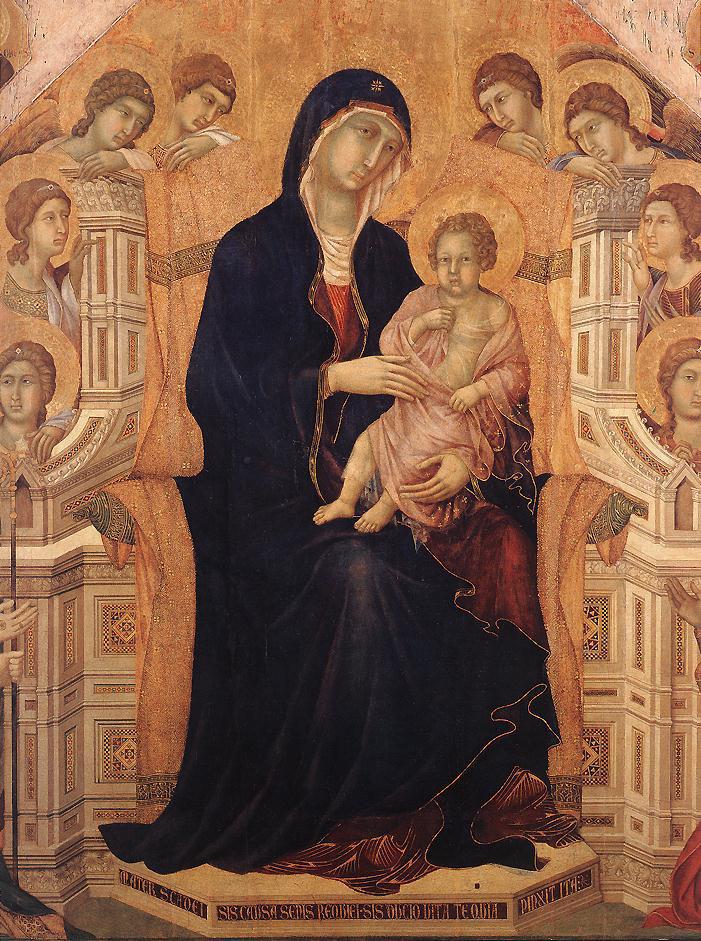 Maestà, by Duccio di Buoninsegna, 1308-11 PRAYER & WORSHIP Mass of Anticipation: Saturday, 5:15 p.m. Sunday Mass: 7:30, 9:00 and 10:30 a.m. (English); 5:00 p.m. (Spanish) Daily Mass: Monday, Tuesday, Wednesday and Friday, 7:00 a.