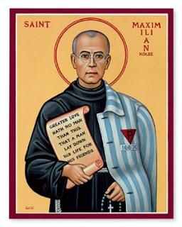 Memorial and Solemnity Celebrated This Week August 14, 2018 Memorial of Saint Maximilian Kolbe, Priest and Martyr Maximilian Mary Kolbe was born in Poland.