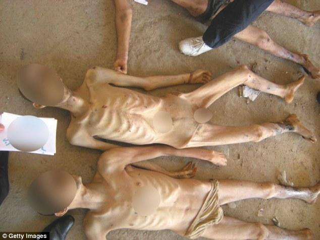 handing them the body. In other cases the families are not contacted and the bodies are buried in mass graves.