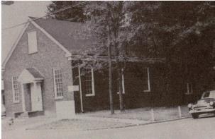 Members met in the homes of Cass Hall (pictured left), Lewis Weaver and also at the County Courthouse. Many baptized in the early years were baptized in Mill Creek.