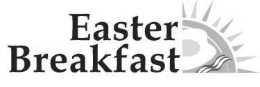 April 1, 2018 Immediately after the 8:30 a.m. worship service Please join us in the Fellowship Hall to connect with friends and family during St. Andrews annual Easter breakfast.