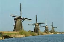 Holland Windmills were once used to run the pumps.