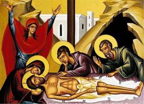 HOLY SATURDAY What is Holy Saturday? On Holy Saturday the Church contemplates the mystery of the Lord's descent into Hades, the place of the dead. Death, our ultimate enemy, is defeated from within.