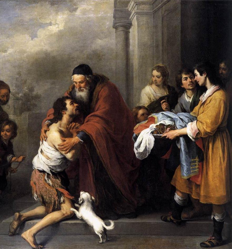 Bartolomé Esteban Murillo Lent for Children, Daily Display Artwork and excerpts from the daily Mass readings