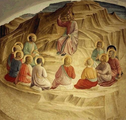 Sermon on the Mount, 1436-55, Fra Angelico 9: Thursday First Week of Lent Service To do something to help another or others is a wonderful way of showing Our Lord that we love Him.