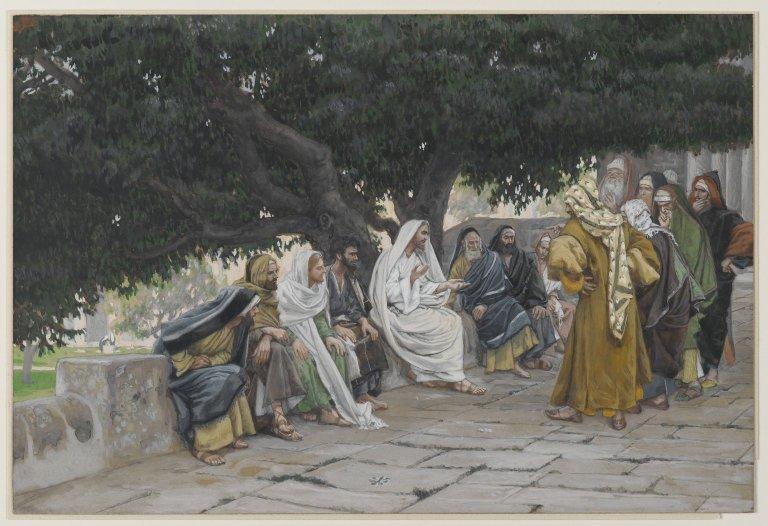 The Pharisees and Saduccees Come to Tempt Jesus, 1886-1894, James Tissot 23: Thursday Third Week of Lent ------ March 31, 2011 Kindness Supposing everyone was kind!