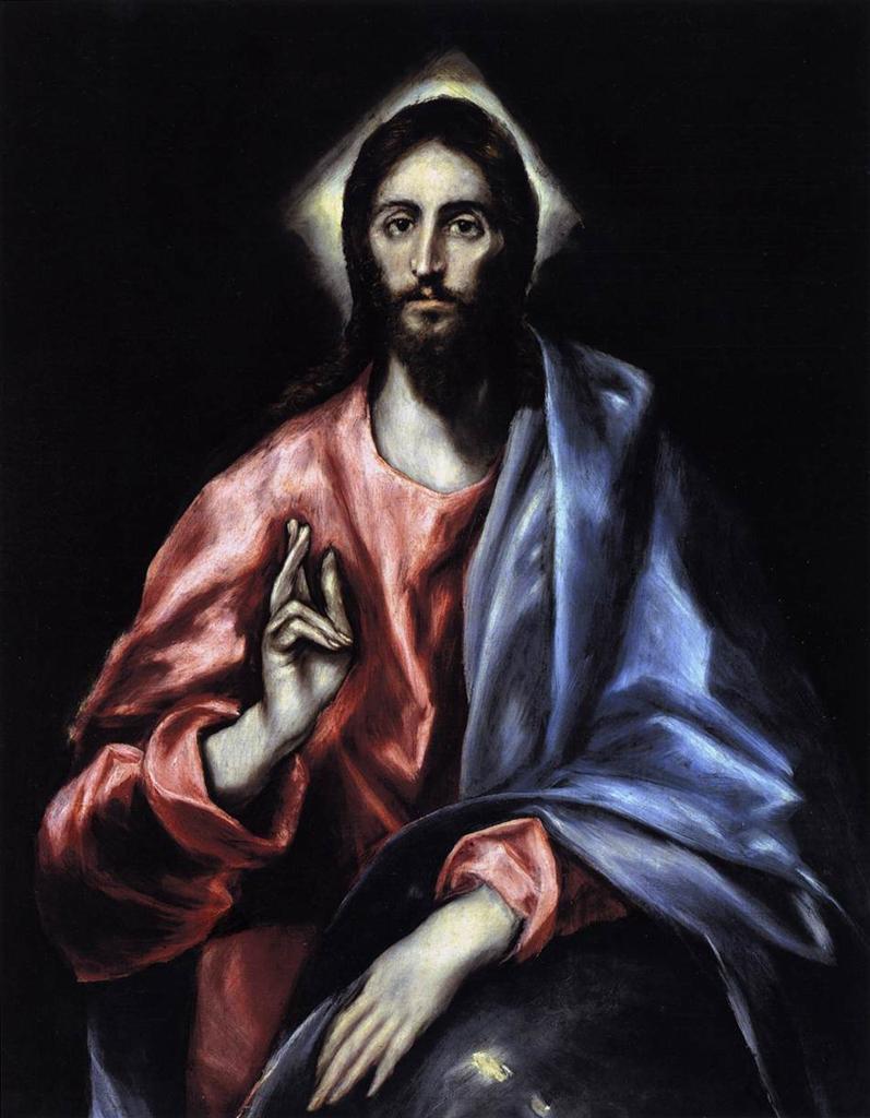 Christ as Saviour, 1610-14, El Greco 35: Tuesday of the Passion ------------- April 12, 2011 Life s Closing It is only when we do something hard for the One we love that we taste the joy of loving.