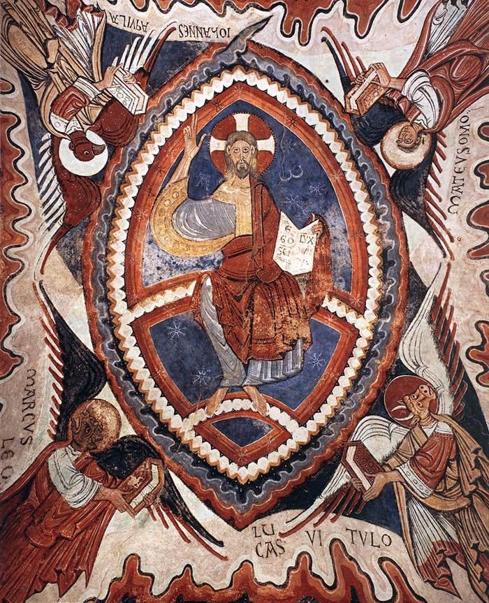 Christ Pantocrator, c. 1180, Romanesque Painter, Catalan 36: Wednesday of the Passion ---------- April 13, 2011 (Optional Memorial: St. Martin I) A Winner Which of the twelve Apostles is your man?