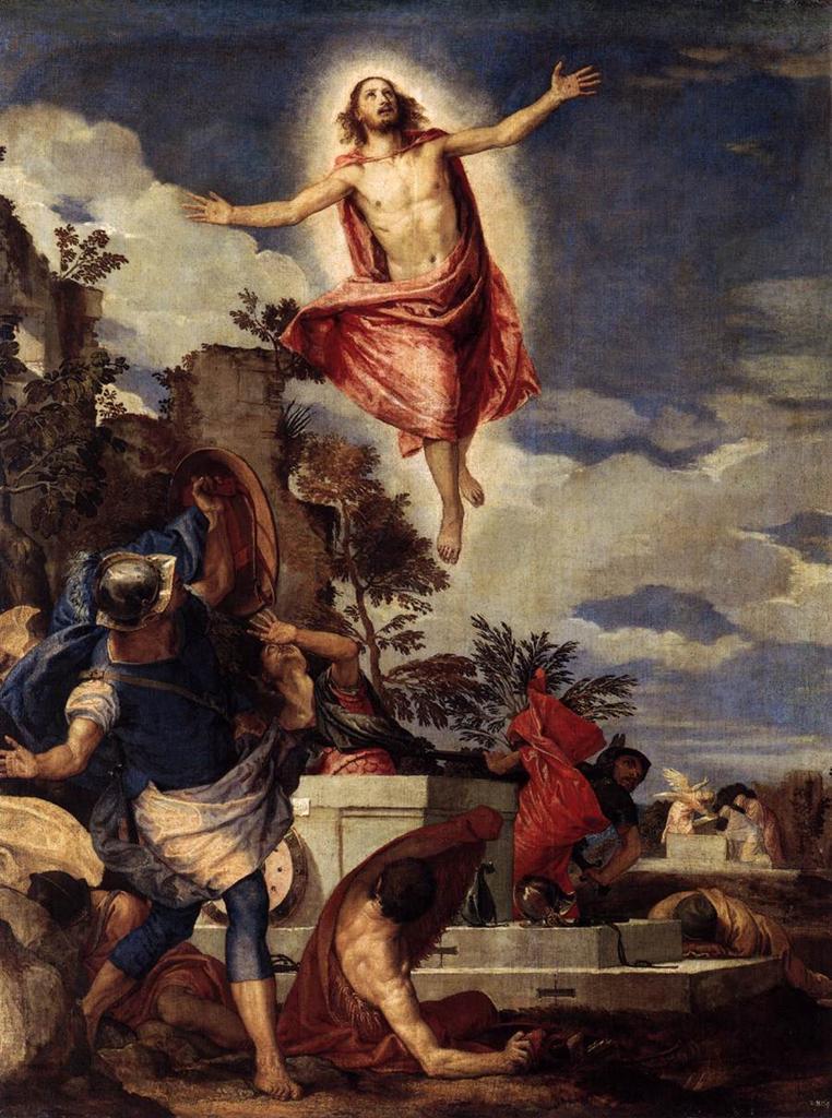 The Resurrection of Christ, c. 1570, Paolo Veronese This is the day the Lord has made, Alleluia!