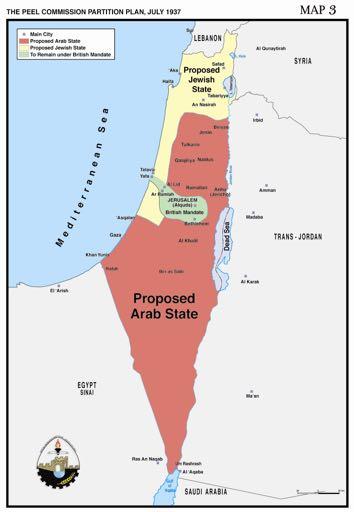 Arabs in Palestine begin resisting Two major revolts 1929 and 1936 Britain draws up partition plan Peel