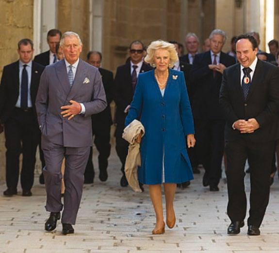 The endorsement reinforces the strong connections between the cathedral and the British Royal family The appeal total currently stands at 355,000 excluding a potential EU grant, which the Malta