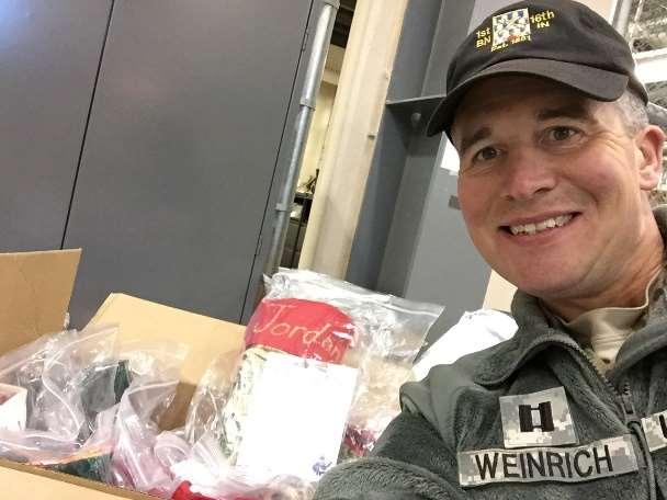 Wilmington Elves, I just wanted to let you know that your boxes reached our unit here in Gardez, Afghanistan on Christmas Eve. We can't thank you enough for your kindness and generosity.