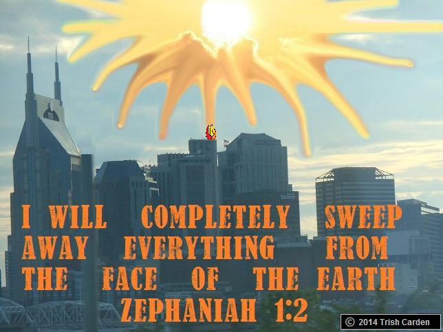 ----------------------------------- ANSWERS -------------------------------- [1A] How many things will God remove from the face of the earth? All Zp 1:2 [1B] What is near or soon?