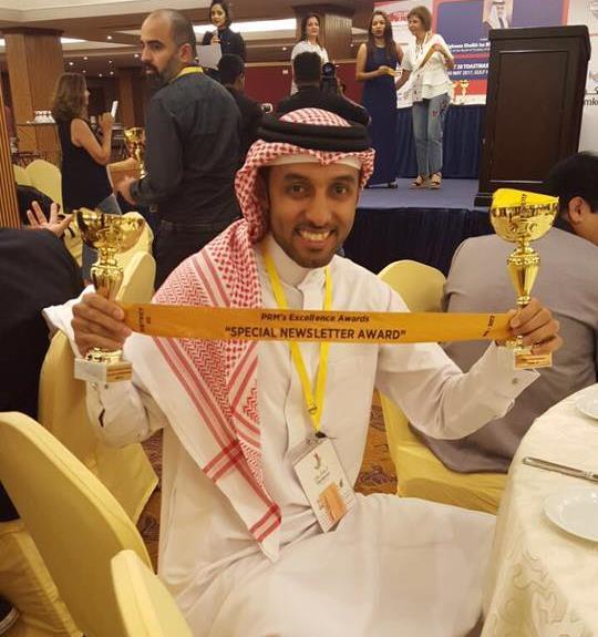 Special Newsletter 2016 2017 Award Public Relations Awards Khalid As for this award, it was mainly due to the fact that I managed to create three newsletters in the term before the DTAC (one more