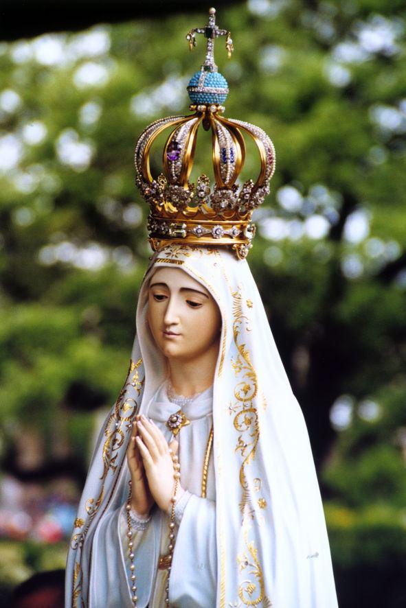 In these terrible times in the life of our Holy Mother the Church, O Our Lady, we raise our eyes to thee.