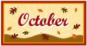 OCTOBER 2018 CALENDAR OF EVENTS DALTON UNITED METHODIST CHURCH Those who sow in tears will reap with songs of joy.