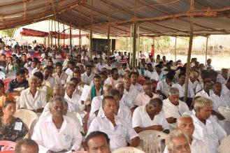 This year, the traditional paddy seed festival was organized at Adirangam farm, Kattimedu of Thiruvarur district in which more than 500 farmers from all over Tamilnadu participated.