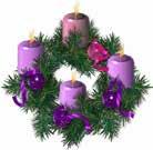Advent Liturgy Schedule 2nd Sunday of Advent: December 9 Saturday, 4:30 p.m., Sunday, 11 a.m. Pre-Christmas Candlelight Mass, 8 p.m. (Prelude Music begins at 7:30 p.m.) 3rd Sunday of Advent: December 16 Saturday, 4:30 p.