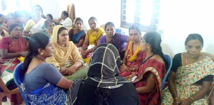 Sl.No Districts No. of persons received counselling by Community Counsellors No of camps visited by Snehitha No.
