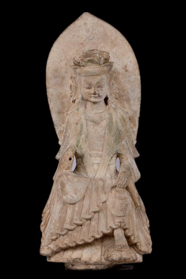 Early Spring Exhibition 2019 EISEI BUNKO MUSEUM Deities in Stone Asian Sculptures from the collection January 12 April 10, 2019 Seated Bodhisattva in Meditation pose China, Northern Wei early 6th