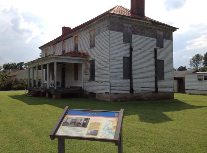 Crossing the Rappahannock The Confederate soldiers accompanied Booth and Herold onto a ferry across the Rappahannock Their first stop was the home of Sarah Peyton, who, while