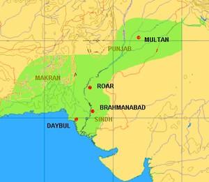 Campaign Third Expedition Makran Arman Belah(lasbela) Debal (Karachi) Sadusan (Sehwan), Nerun
