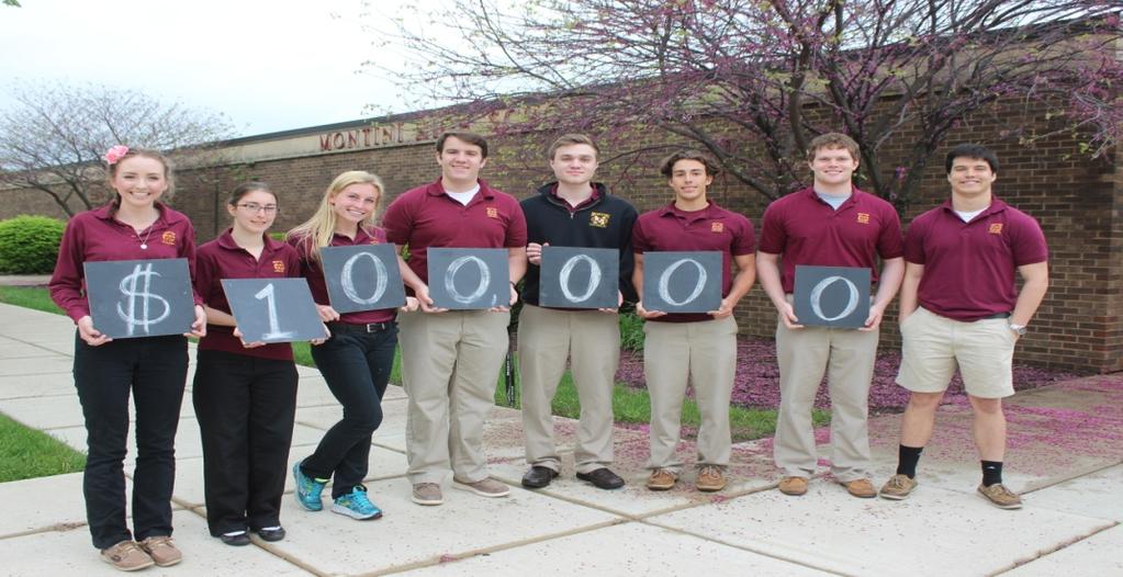 MONTINI CATHOLIC STUDENTS JOIN $100,000 Scholarship Offers Club New members of the $100,000 Club from the Class of 2016.