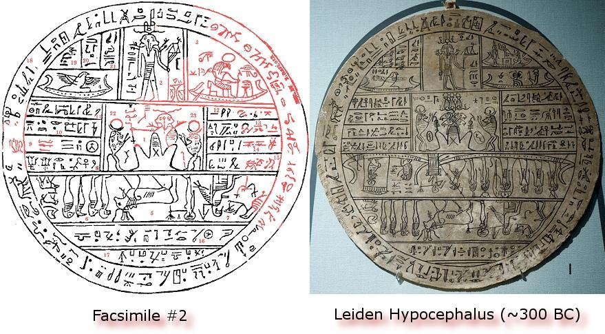 Hypocephalus A hypocephalus is a small disk-shaped object which ancient Egyptians placed under the heads of their dead.