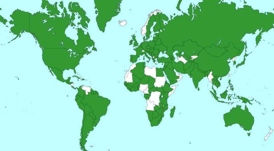 Examples of NDEs Worldwide 148 NDEs nominated from Annex I and Non- Annex I countries The majority of NDE are located in Ministries of Environment.