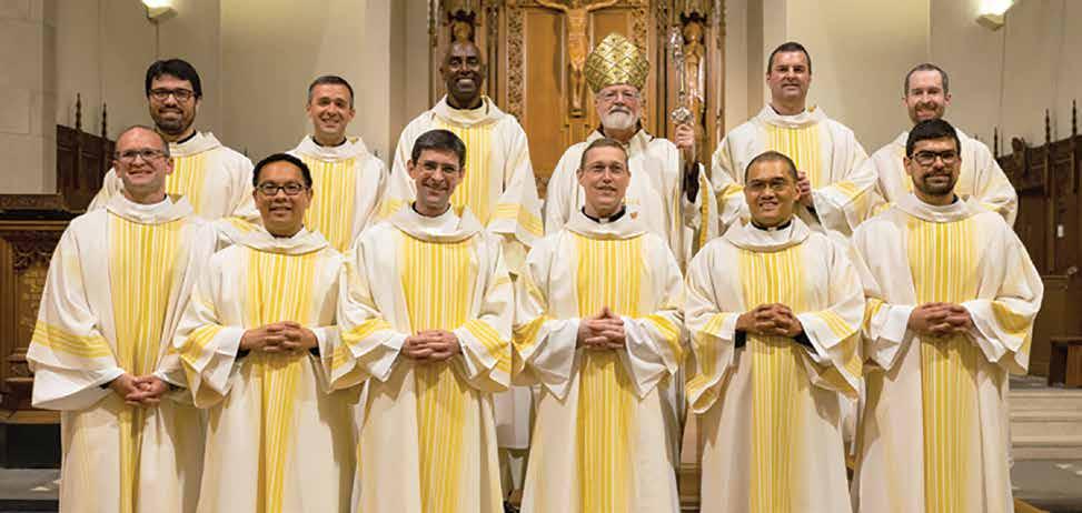 Fall 2018 The Newsletter for Friends of Jesuits West Francis Nguyen, SJ, anticipating his pastoral internship, said, This coming year, I will serve as a deacon at Most Holy Trinity Catholic Community