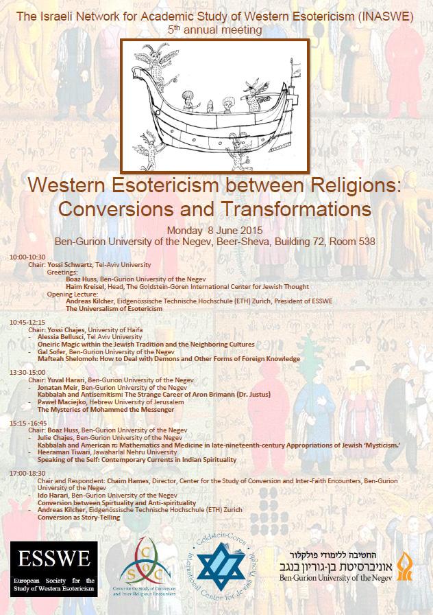 Esotericism between Religions: Conversions