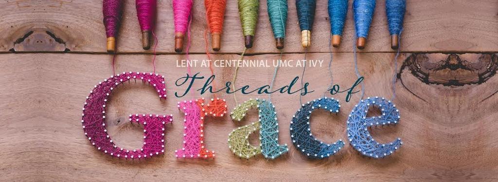 Whether this is all new to you or a good refresher, it is my prayer that as we engage in our Lenten series, you will draw closer to God as you identify the threads of God s grace in your own story.