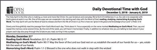 Daily Devotions 1.