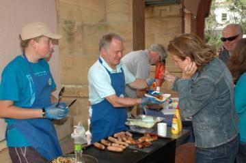 Thanks to May Croft and her Vestry as they highlighted what it meant to be a discipling Vestry and cooking the sausage sizzle at the same time; the Post-Ordination group lead by Chris Darnell and
