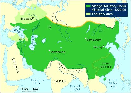 remember, Mongols vastly outnumbered by enemies 4.