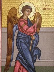 Saint Gabriel Archangel (patron saint of communication workers) Feast day: September 29, The name Gabriel means "man of God," or "God has shown himself mighty.
