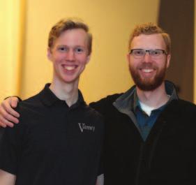 Luke Mulderink is pictured with his older brother Rob, Class of 2015.
