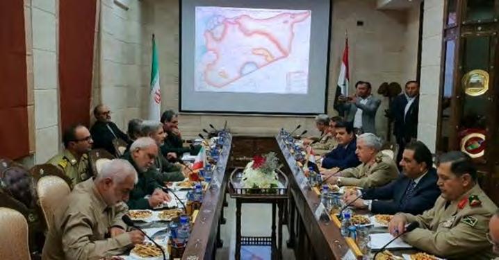 3 The meeting of the delegations representing the Syrian and Iranian ministries of defense (ISNA, August 26 2018).