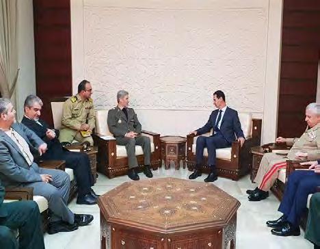 4 Hatami s meeting with President Assad (ISNA, August 26 2018).