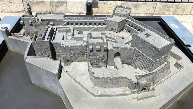 the city in 70 A.D. (Wars 7.1). Most notable is the base of what is referred to as Phasael Tower (above left).
