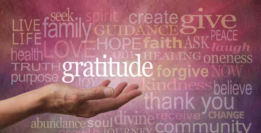 St. Peter Catholic Church LIVING OUT GRATITUDE AND STEWARDSHIP, DURING THANKSGIVING AND BEYOND Every November, as the holiday season fast approaches, we are filled with a deep sense of sentimentality