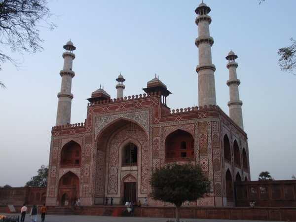 My last memory of Akbar was his tomb in Sikandara that we visited on our way to Agra.
