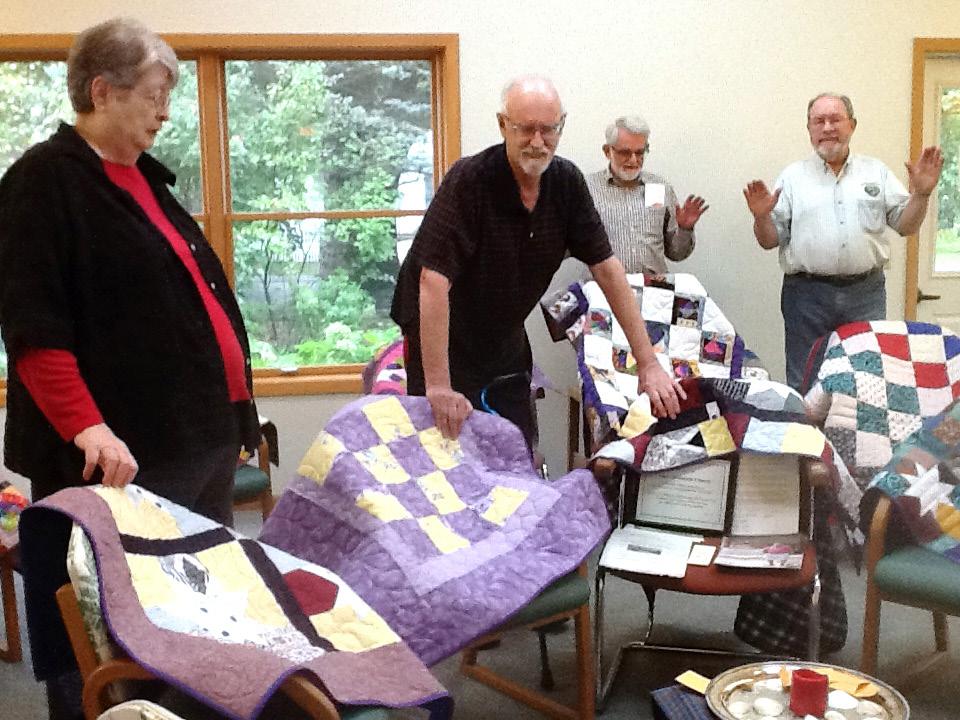 Ames Mennonite Church member creates quilts for local clinic Ames (Iowa) Mennonite Church member Phyllis Schrag is a quilt maker.