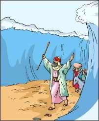Moses Parts the Sea Parting the Red Sea The army chased the Hebrews to the banks of the Red Sea.