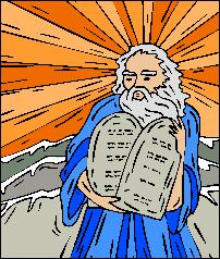 God's Laws God's Laws Moses took the stone tablets up the mountain and God gave him the Ten Commandments again.