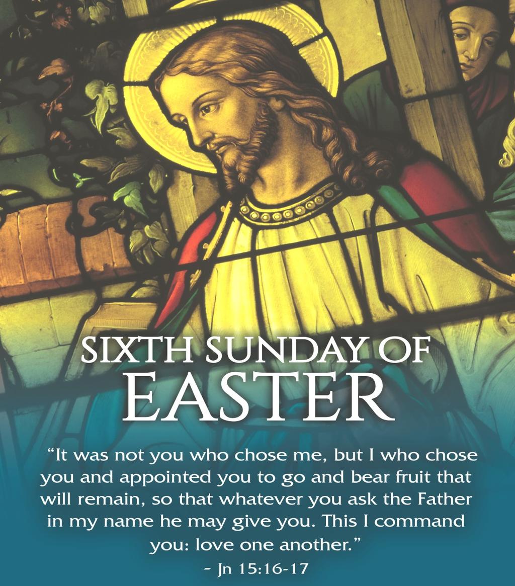 May 6, 2018 Sixth Sunday of Easter Roman Catholic Church of St. Matthew 35 North Service Road, Dix Hills, New York 11746 (631) 499-8520 Fax: (631) 499-1530 www.smrcc.