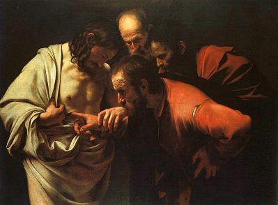 Caravaggio.!!The&Incredulity&of&Saint&Thomas&(oil!on!