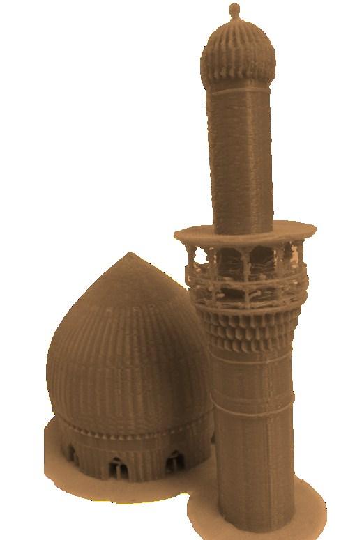3D model and 3D print of the